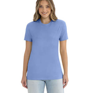 T-shirts Next Level en coton mélangé doux, col rond, tailles S à 4XL, coupe athlétique, uni et avec logo, style basique NL 3600, pour femmes et hommes - Product Image 1