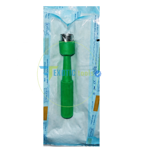 Poinçon de biopsie cutanée jetable stérile emballé individuellement de 15 mm pour la perforation cutanée, outil professionnel pour l'art corporel - Product Image 1