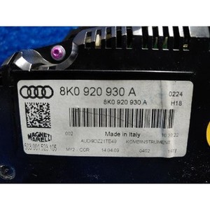 Panel de Instrumentos Combinado A4 B8 8K 2007-2011 Usado ORIGINAL 8K0920930A - Product Image 5
