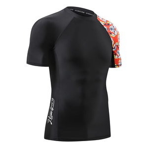 Unisex Long Rash Guard for Adults Custom <b>Print</b> BJJ Spandex with UV Protection and Compression Wholesale Sport Shorts - Product Image 3
