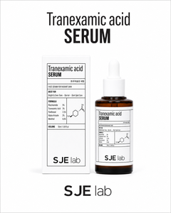 เซรั่มทรานเน็กซามิก แอซิด ไนอะซินาไมด์ SJE Lab ลดเลือนริ้วรอย ต่อต้านริ้วรอย ช่วยให้ผิวกระจ่างใส ลดเลือนจุดด่างดำ บรรจุภัณฑ์กล่องเครื่องสำอาง 50 มล. - Product Image 1