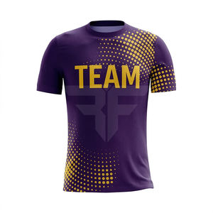 Camiseta de Fútbol Unisex de Manga Corta, 100% Poliéster, Transpirable, con Logotipo Personalizado Sublimado de Alta Calidad - Product Image 1