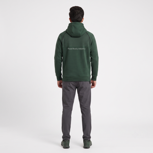 Sudadera con Capucha Estilo Boxy para Hombre, con Logotipo Personalizado OEM, 420 Gramos, Algodón y Poliéster, Ropa Deportiva Informal para Gimnasio y Uso Diario - Product Image 2