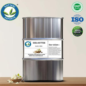 Manteca de Karité Cruda Sin Refinar de Butyrospermum Parkii Prensada en Frío - Para Masajes Aromáticos y Terapéuticos - Por Katyani Exports de la India - Product Image 3