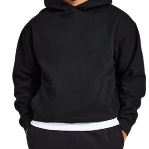 Sudadera con Capucha Oversize de Corte Holgado, Premium, de Alto Gramaje, Unisex, Estilo Casual Urbano, Ropa Personalizada con Logo, OEM, ODM, Venta al por Mayor - Product Image 3