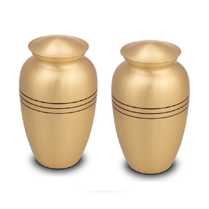 Urne funéraire en métal de qualité supérieure pour cendres humaines, avec joint de protection pour cendres crémées, pour monuments commémoratifs et souvenirs - Product Image 5
