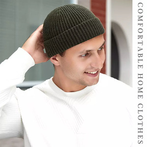 Gorros de Punto Estilo Pescador con Borde Enrollable, 100% Lana, Color y Talla Personalizables, para Viajes y Playa - Product Image 2