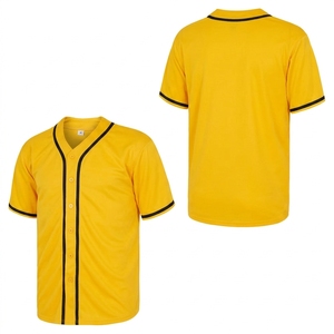 Maillot de baseball personnalisé à boutons, uniformes de softball sublimés, chemise de sport respirante pour équipes, vente en gros, vêtements de sport OEM - Product Image 5