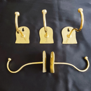 Stylish Wardrobe <b>Hooks</b> & Hangers Bedrooms <b>Bathrooms</b> Durable Brass <b>Hook</b> Customized Size Multifunction Bedroom <b>Hooks</b> & Rails - Product Image 4