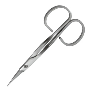 Ciseaux à ongles incurvés en acier inoxydable de haute qualité pour droitiers, pour manucure et soin des cuticules, avec lame tranchante, logo personnalisé - Product Image 4