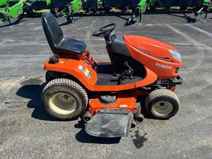 เครื่องตัดหญ้าแบบนั่งขับ KUBOTA GR2120 มือสอง ใบมีดโรตารี่ 48 นิ้ว เครื่องยนต์ดีเซล 4 จังหวะ ระบบปล่อยหญ้าด้านหลัง - Product Image 3