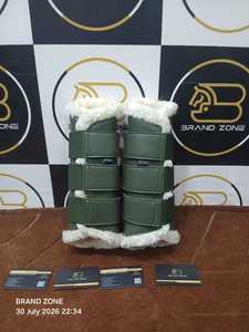 Botas Ecuestres BRAND ZONE de Cuero Patentado para Caballos, Botas Protectoras para Tendones con Neopreno de 8MM y Piel Sintética, Duraderas y Cómodas - Product Image 2