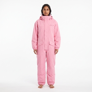 Conjunto de Traje de Esquí con Capucha para Mujer, Cierre de Cremallera, Impermeable, Cortavientos, Transpirable, Chaqueta y Pantalones de Invierno para Actividades al Aire Libre - Product Image 1