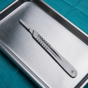 10 poignées de scalpel n°3/n°4/n°7 en acier inoxydable pour instruments chirurgicaux par KAHLU ORTHOPEDIC - Product Image 1