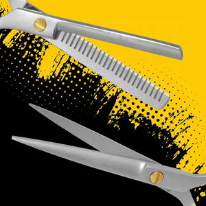 Ciseaux de coupe de cheveux de haute qualité Ciseaux de salon de coiffure Ciseaux de coiffeur professionnels Usine OEM Logo personnalisé Ciseaux de coiffeur - Product Image 2