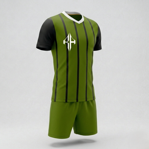 Uniforme de Fútbol Personalizado de Manga Corta para Hombre, Verano, Servicio OEM, Calidad Premium, Transpirable, con Logotipo Personalizado, por RIVIAN ATLANTIC - Product Image 4