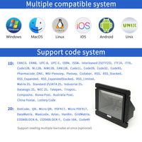 Supermercado Barcode Scanner Price Checker Scanner EMT61 1D 2D QR Módulo de escáner de código de barras