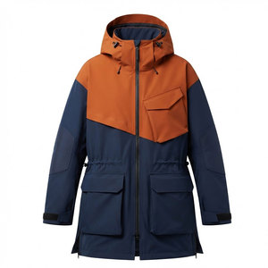 <b>Men</b> Oversized Parkas <b>Jacket</b> <b>Long</b> Style Winter Outerwear Comfortable Hooded <b>Jacket</b> For Travel Outdoor Daily Use - Product Image 1