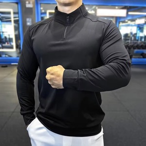 Custom Gym Fitness <b>Compression</b> T <b>Shirt</b> Manufacturer Performance Activewear Cotton Polyester Blend Screen Print Embroidery - Product Image 5