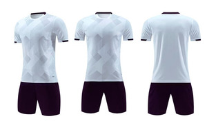 Uniforme de Fútbol Personalizado de Alta Calidad con Nombre de Equipo Sublimado, OEM, 100% Poliéster, Transpirable, Absorbe la Humedad, Secado Rápido - Product Image 6