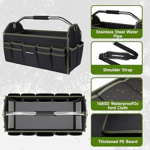Insulated Lunch Bag Rolltop Lunch Box Tote <b>Lunchbox</b> Bag for Women, Men, Adults and Kids - Product Image 3
