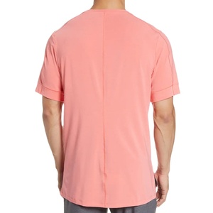 OEM Wholesale Polyester/Cotton Custom Printed T-Shirt Men's Regular Fit Solid Color Casual Wear Quick Dry Breathable Customized - Product Image 2