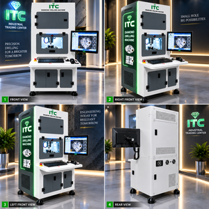 Machine de perçage au diamant ITC, équipement de micro-perçage automatique de précision CNC, laser auto-nivelant, garantie de 2 ans pour les bijoux - Product Image 5