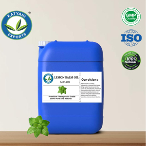 Huile essentielle de mélisse 100% pure et naturelle, Melissa Officinalis, huile distillée à la vapeur - Par Katyani Exports Madhya Pradesh - Product Image 4