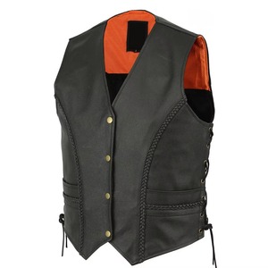 Chaleco de Cuero para Hombre a Precio Razonable, Transpirable, 100% Piel de Vaca, Estilo Casual Elegante, Talla Adulto, Alta Calidad - Product Image 2