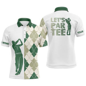 Nouveaux polos de golf antibactériens, coupe confortable, résistants aux plis, séchage rapide, vêtements de golf, matière 100% polyester - Product Image 1