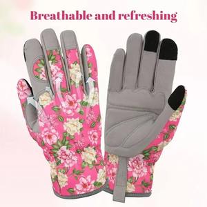 Gants de jardinage en cuir de haute qualité, imperméables, antidérapants, respirants, compatibles avec les écrans tactiles, pour la plantation de fleurs en extérieur en hiver - Product Image 4