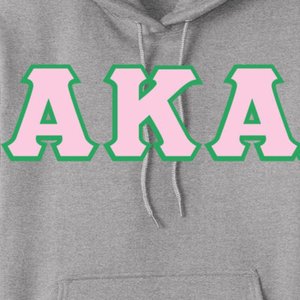 เสื้อฮู้ดปักลายตัวอักษรกรีก 3 ตัว สีชมพู เนื้อผ้าหนานุ่ม ผสมผ้าฝ้ายและผ้าฟลีซ สวมใส่สบาย เหมาะสำหรับทุกเพศทุกวัย ใส่ได้ในฤดูหนาว - Product Image 6