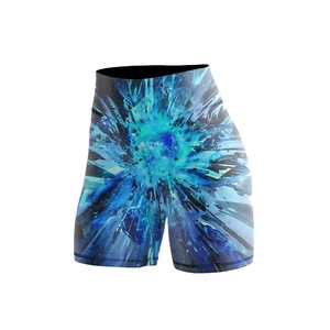 Ropa deportiva corta de verano para mujer, tela transpirable, informal, para Yoga, playa, ropa informal, pantalones cortos transpirables para mujer - Product Image 1