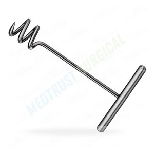 เครื่องมือตรวจวินิจฉัยทางนรีเวชแบบใช้ซ้ำได้ ทำจากสแตนเลสคุณภาพสูง เกรด A+ สำหรับการผ่าตัด ใช้กับสกรูมายอม่า  แหล่งพลังงานแบบแมนนวล - Product Image 5