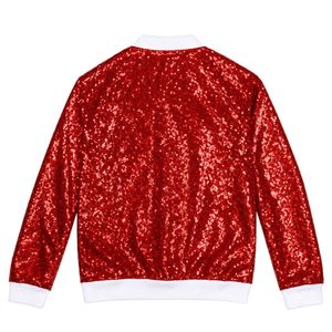 Delta Sigma Theta Red <b>Sequin</b> <b>Jacket</b> for Women Comfortable Fit Premium Fabric Greek Sorority Apparel Casual Wear - Product Image 5