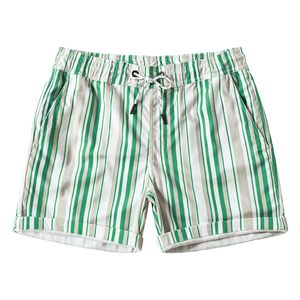 Men Swim <b>Shorts</b> Tropical Print Elastic Waist Drawstring Beach Casual Summer Holiday Colorful Lightweight top mens summer beach - Product Image 1