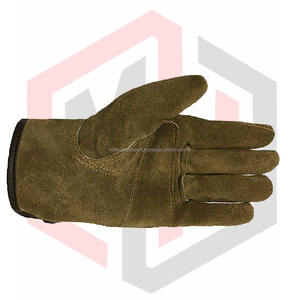 ถุงมือเชื่อมหนังวัวแท้สำหรับผู้ชายใช้ได้ทั้งชายและหญิง - Product Image 5