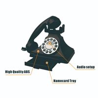 Großhandel Hochzeits-Audio-Gästebuch Telefon Retro Antik Sprachnachrichtenrekorder Telefon für Geburtstagsfeier Event-Dekoration