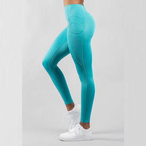 High Quality Breathable Solid <b>Women</b> <b>Leggings</b> <b>for</b> Yoga-High Waisted Four-Way Stretch Quick Dry Custom Size & Color Loose Fit - Product Image 1