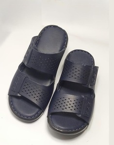 Men's Genuine Leather <b>Slides</b> PU Sole Breathable Comfortable <b>Slip</b>-On Fashion Trend Autumn Summer Wholesale OEM Custom Logo 2026 - Product Image 3