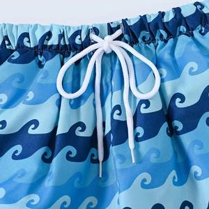 Shorts en coton pour hommes avec logo personnalisé, shorts de sport pour hommes, shorts de course respirants, de haute qualité, pas chers, shorts de sublimation pour la salle de sport - Product Image 3