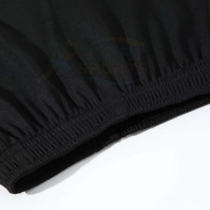Uniforme de Baloncesto Apri Sports Negro y Rojo con Logotipo Sublimado, Transpirable, Unisex para Adultos, Conjunto de Camiseta y Pantalones Cortos para Entrenamiento - Product Image 4