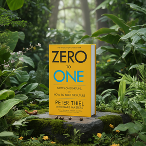 หนังสือ "Zero to One" โดยผู้เขียนปีเตอร์ ธีล ฉบับปกอ่อน พิมพ์แบบสั่งทำพิเศษ - Product Image 3