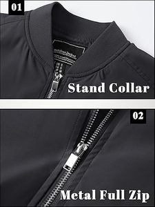 HOT 2026 Manufacturer Supply New Design Custom Coated <b>Waterproof</b> <b>Winter</b> Bomber <b>Jacket</b> Men OEM Hooded Quick-Drying Men - Product Image 5