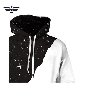 Sweat-shirt à capuche pour homme avec imprimé pieuvre 3D, noir et blanc, avec poche, séchage rapide, décontracté, automne - Product Image 5