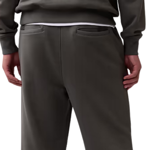 <b>Men</b>’s Fleece Sweatpants Relaxed Fit Straight Leg Casual <b>Trousers</b> Elastic Waist Side Pockets Soft Heavyweight <b>Lounge</b> Pants - Product Image 4
