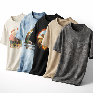 Camisetas Casuales Personalizadas al por Mayor - 100% Algodón de Secado Rápido y Transpirable Directo de Fábrica - Product Image 3