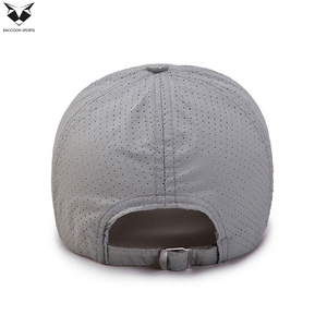 Gorra de Béisbol Estructurada de Verano, Impermeable, Ligera, de Primera Calidad, con Correa Ajustable, Lisa, sin Estampado, al por Mayor - Product Image 4