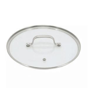 Padella per friggere antiaderente in acciaio inossidabile a 3 strati da 9 pollici con coperchio Premium padelle - Product Image 5