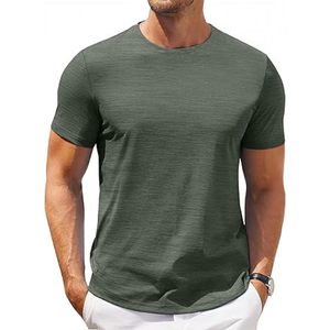 Vêtements pour hommes, vêtements décontractés, t-shirt uni, léger, t-shirt pour hommes de qualité supérieure, t-shirt élégant - Product Image 1